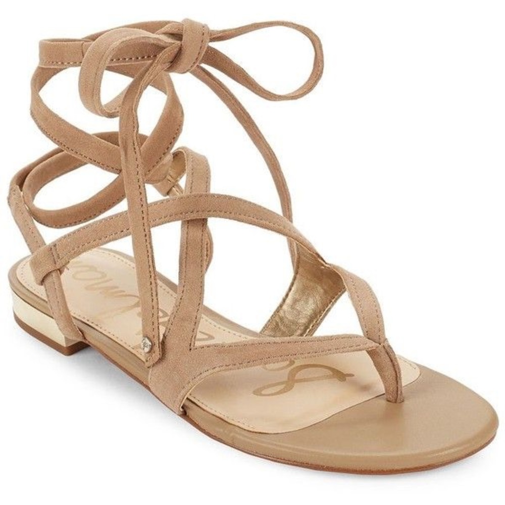 Sam Edelman Davina suede tie up sandal